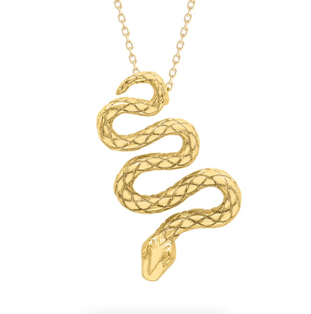 Snake Pendant Necklace