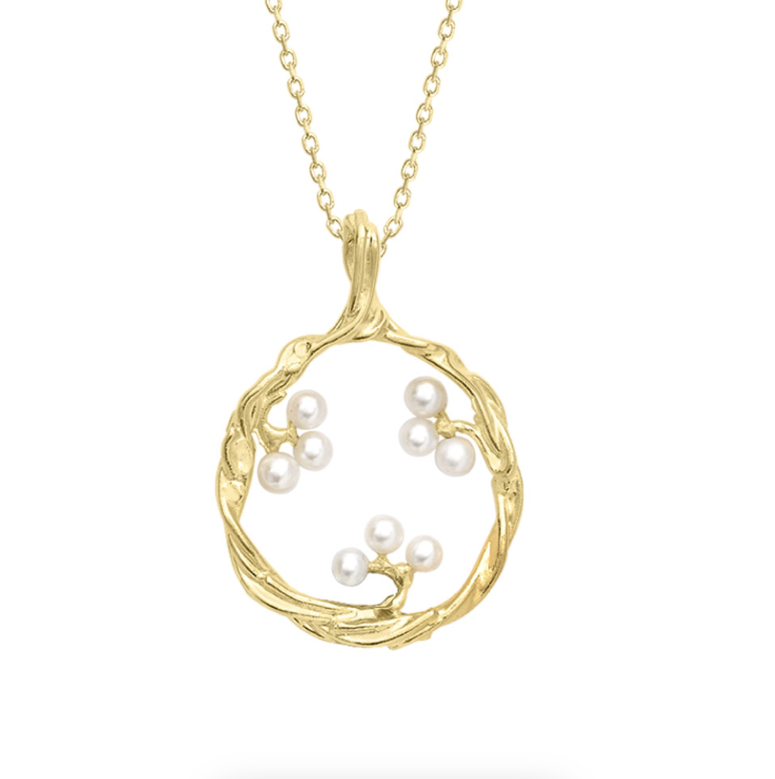 Willow Pearl Pendant Necklace