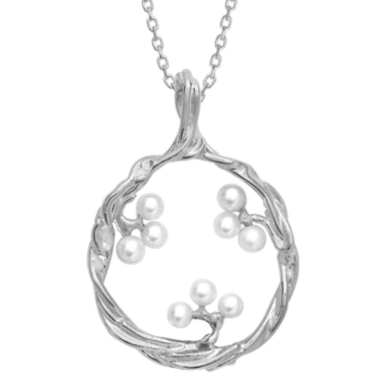 Willow Pearl Pendant Necklace